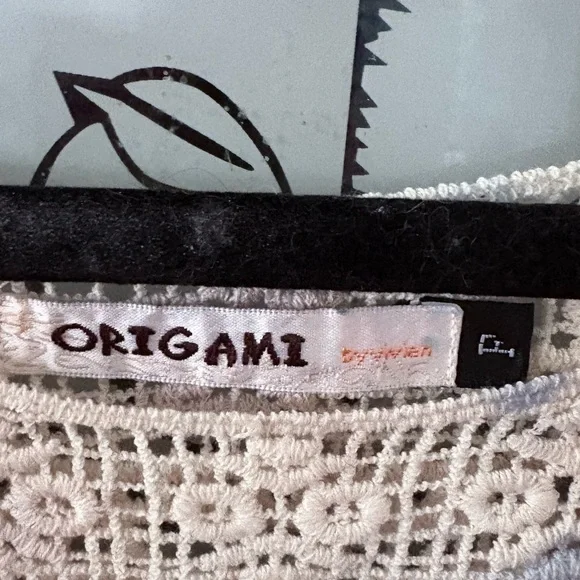 ๐ค Origami Lace Top โ Boho Multicolor | NWOT | Size 1X-2X ๐ค - Picture 5 of 6